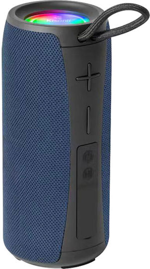 Kisonli Q20 Ηχείο Bluetooth 10W με Ραδιόφωνο και Διάρκεια Μπαταρίας έως 4 ώρες Γκρι