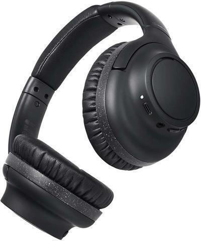 Audio Technica ATH-S300BT Wireless / Wired Over Ear Headphones with 90 hours of Operation and Quick Charge Black