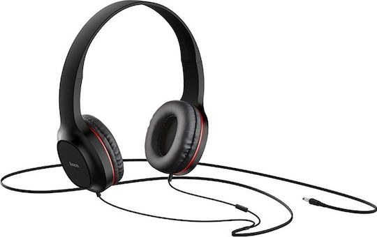 Hoco W19 Жични On Ear Слушалки Червени