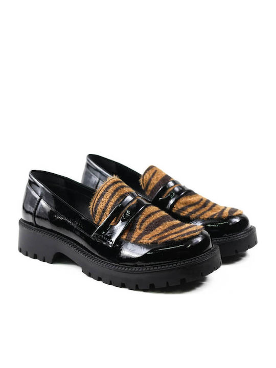Ligglo Loafers Din Lac Mocasini Dama