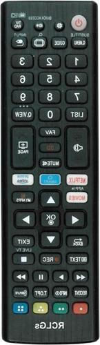 Universal Remote Control RCLGs for Τηλεοράσεις