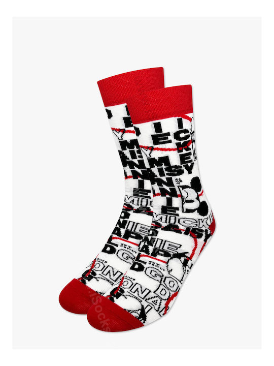 Disney Baumwollsocken Designs Beste Freunde Weiß