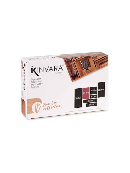Kinvara Tabletop Base Bamboo 23x15x5cm Brown