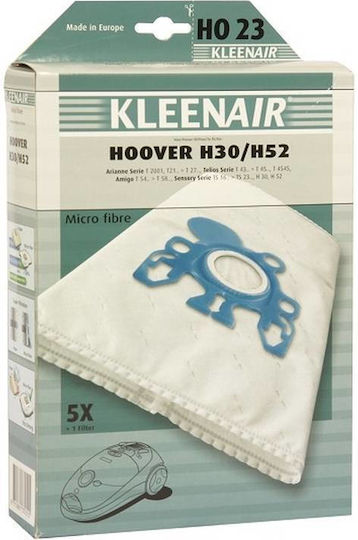 Kleenair HO23 Vacuum Cleaner Bags 5pcs Compatible with Hoover Vacuum Cleaners