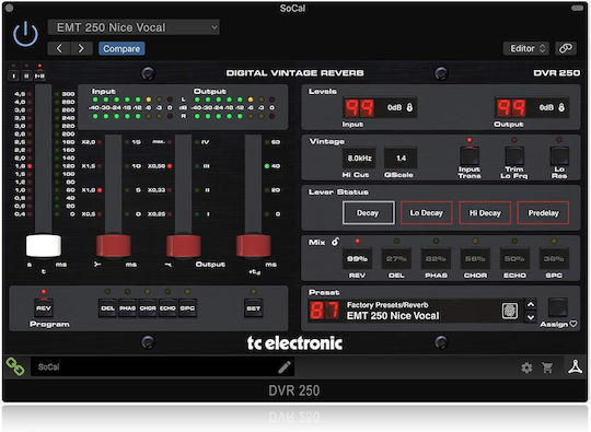 TC Electronic DVR250-DT Effects