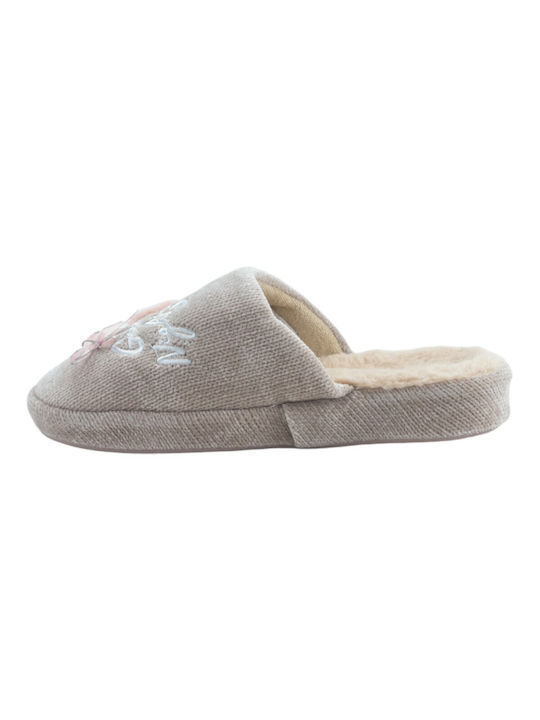 Winter Women's Slippers Beige