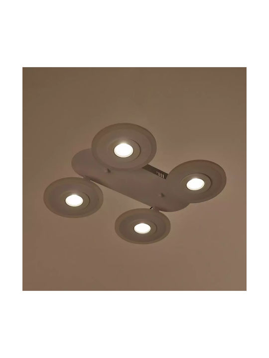 Lander Ceiling Light White Elbulgaria Led 84w 3000-6000k 2780/4