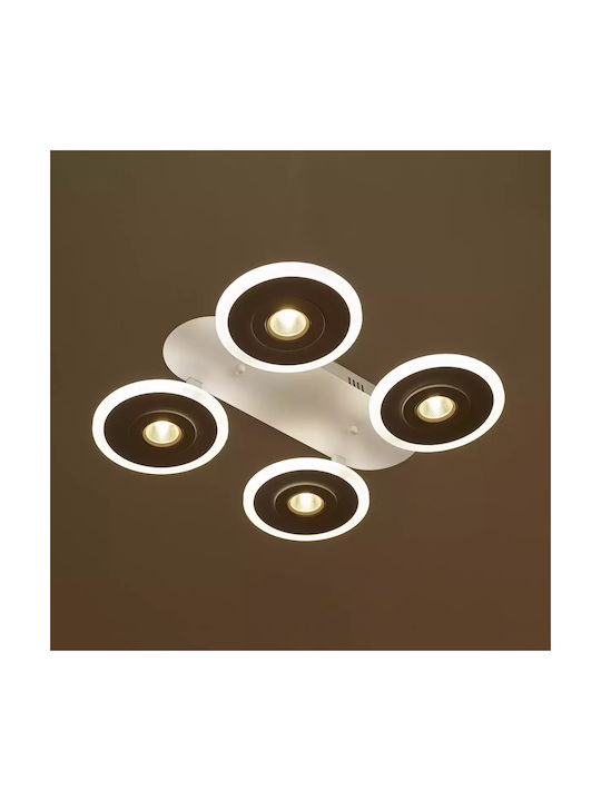Lander Ceiling Light White Elbulgaria Led 84w 3000-6000k 2780/4