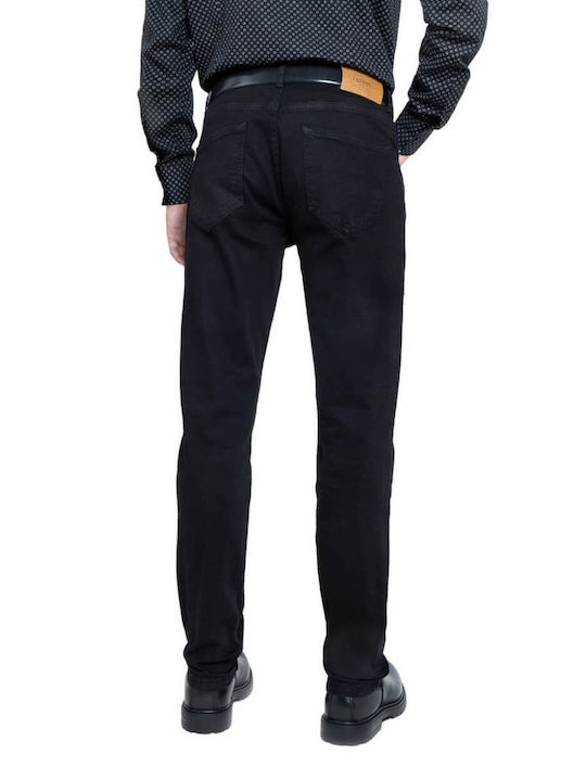 The Bostonians Pantaloni Jeans pentru Bărbați cu Croială Regular Black