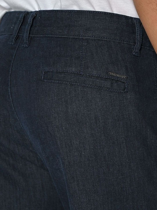 Ανδρικό Παντελόνι Τζιν με Slim Εφαρμογή Blue