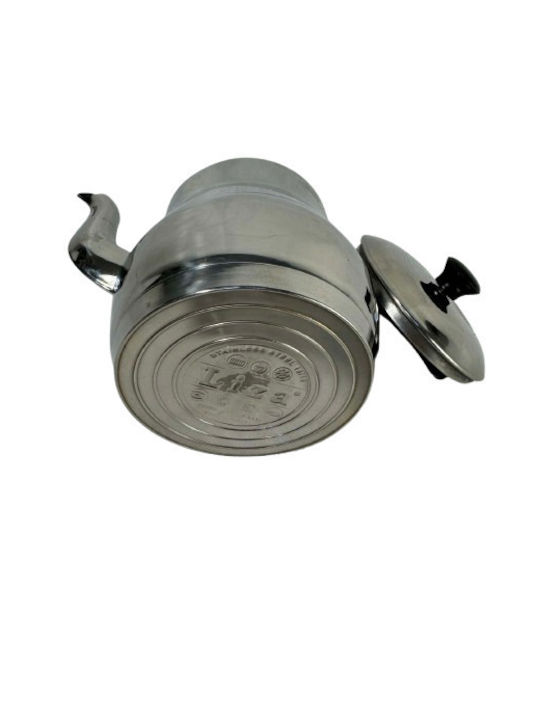 Epiplo-Fos Τσαγιέρα Ανοξείδωτη Ασημί 1250ml
