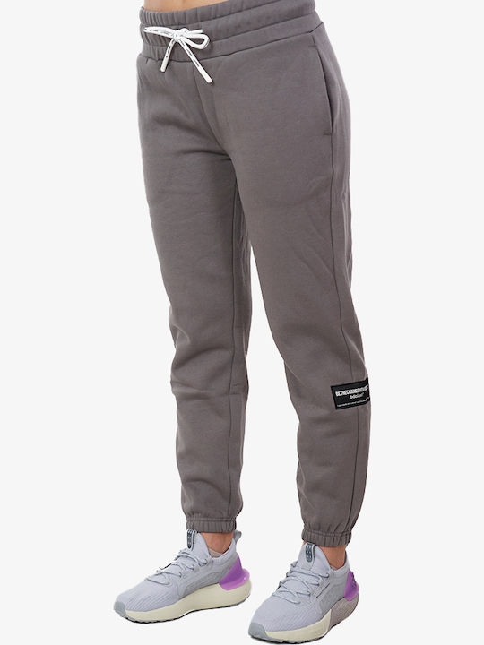 High Waist Sweatpants Jogger Gray
