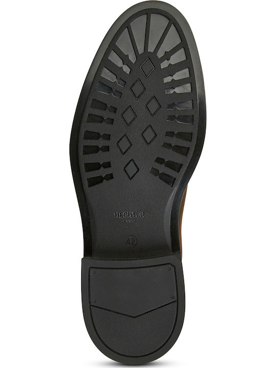 Leder Schwarz Chelsea Stiefeletten