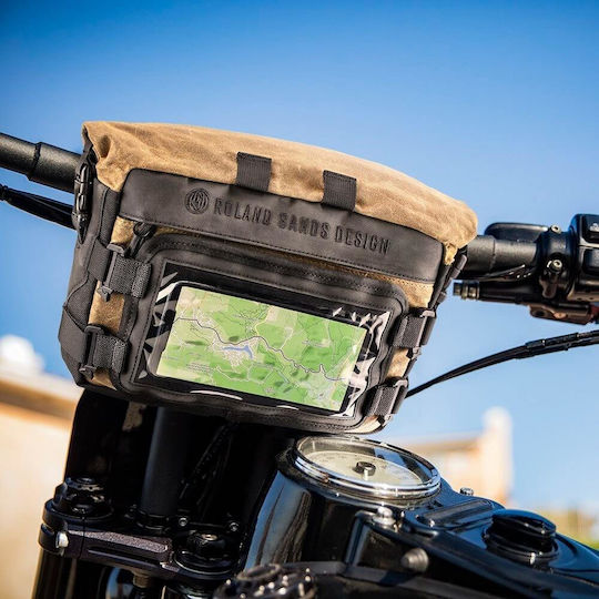 Kriega Geantă pentru ghidon Geantă moale pentru motocicletă 3lt în culoarea Negru