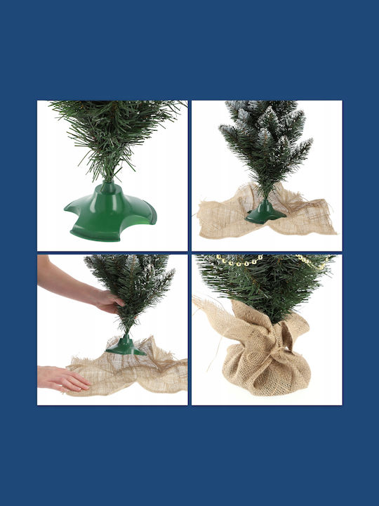 Christmas Decorative Illuminated Tree 50cm Adorned Green