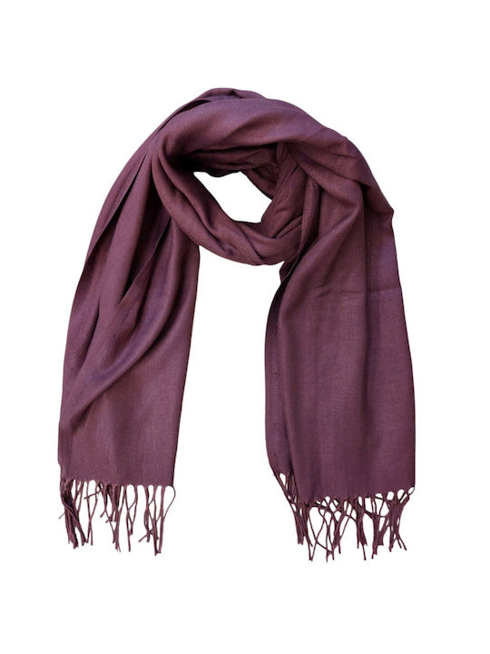 Women's Silk Scarf Brown