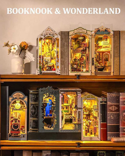 Rolife Construction Toy Wooden Stories in Books Romantic Venice Led Edition for Children 14+ Years