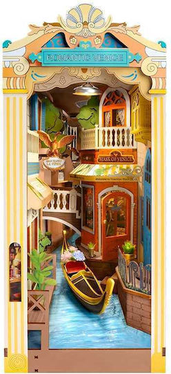 Rolife Construction Toy Wooden Stories in Books Romantic Venice Led Edition for Children 14+ Years