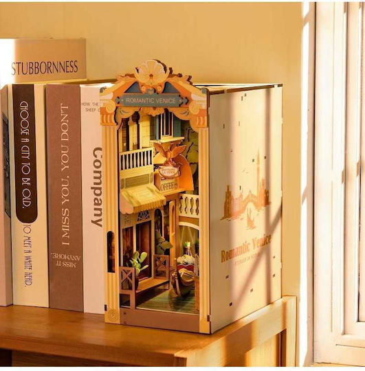 Rolife Construction Toy Wooden Stories in Books Romantic Venice Led Edition for Children 14+ Years