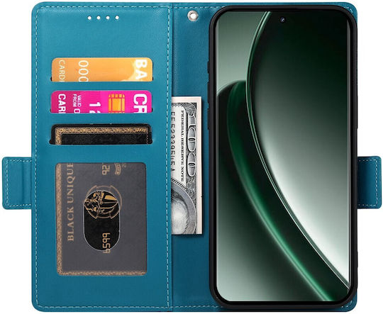 Dierfeng Book Δερματίνης / Σιλικόνης / Πλαστικό Μπλε (Realme GT 6 / GT 6T)