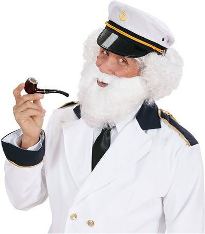 Widmann Carnival Beard White 0782w