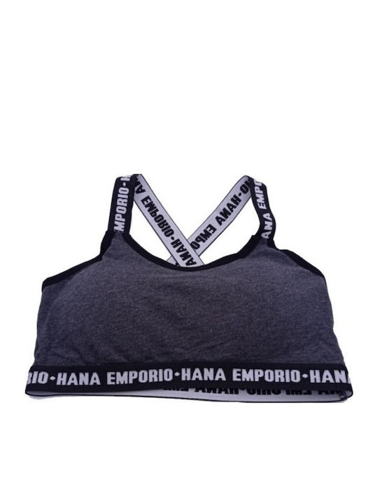 Isaia Σετ Εσωρούχων Μπουστάκι με Slip Γκρι