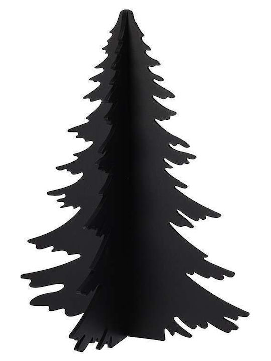 Christmas Decorative Wood Tree 43cm Black