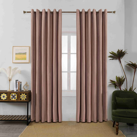 Homeone Mit Grommets Orange 255x270cm