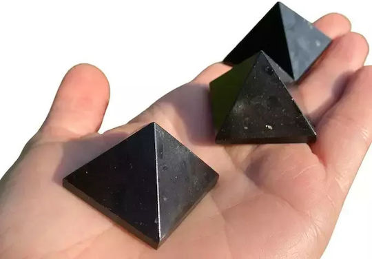 Natural Black Tourmaline Pyramid ±2.5x3cm