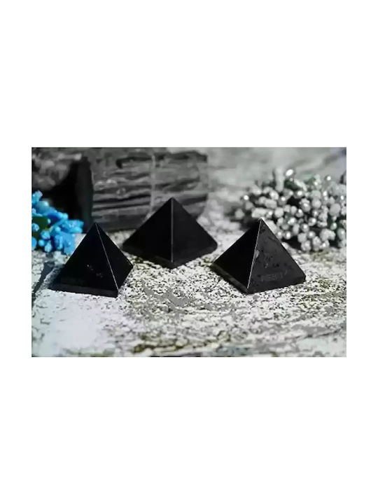 Piramidă de Turmalină Neagră Naturală ±2.5x3cm