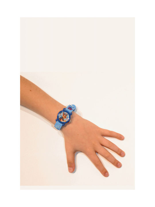 Paw Patrol Kids Analog Watch with Rubber/Plastic Strap Blue