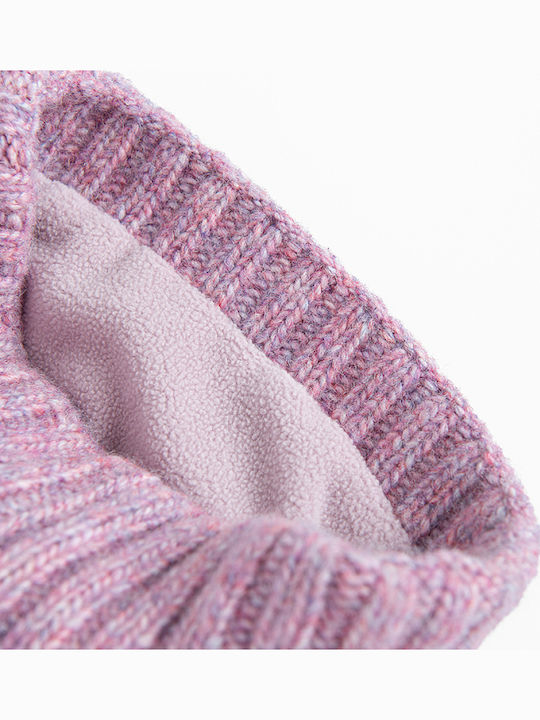 Kinder Mütze Gestrickt Rosa