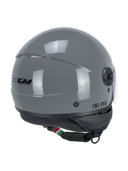 CGM 191A PIX Nardo Grey Motorradhelm Jet ECE 22.06 1050gr