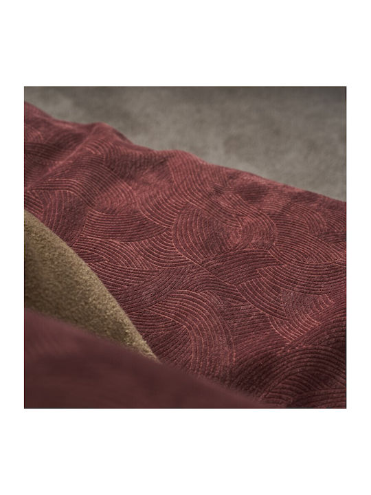 Gofis Home Nimbus Cuverturi Pentru Canapea 3 Locuri Jacquard 180x310cm Roșu 447/31