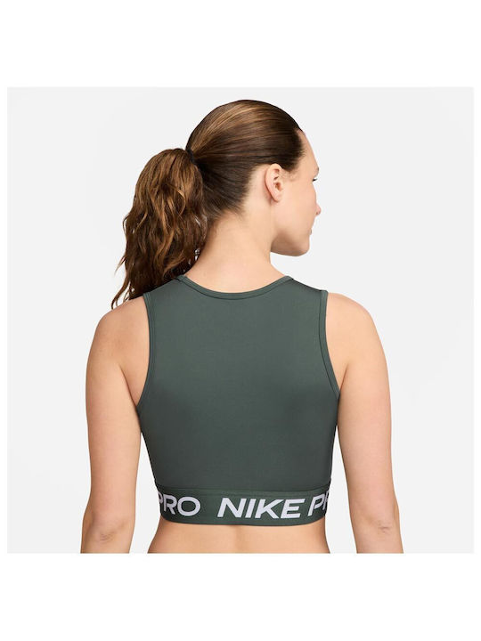 Nike Dri-Fit Women's Sports Bra without Padding Green