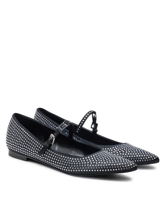 Damen Ballerinas in Schwarz Farbe