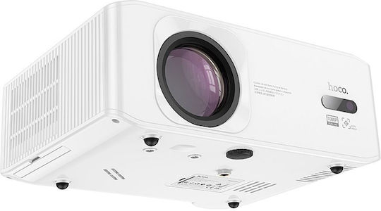 Hoco DT3 Projector LCD Full HD with Wi-Fi White