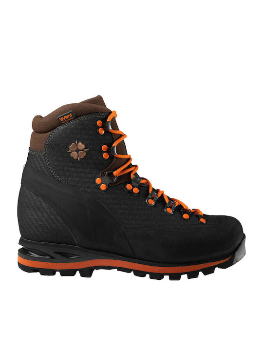 Fitwell Jek Αδιάβροχα Μποτάκια Κυνηγιού Black/Orange