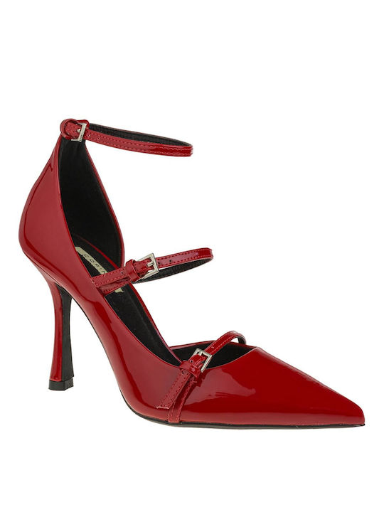 Corina Patent Leather Red High Heels