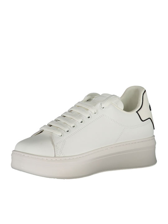 Γυναικεία Flatforms Sneakers Bianco