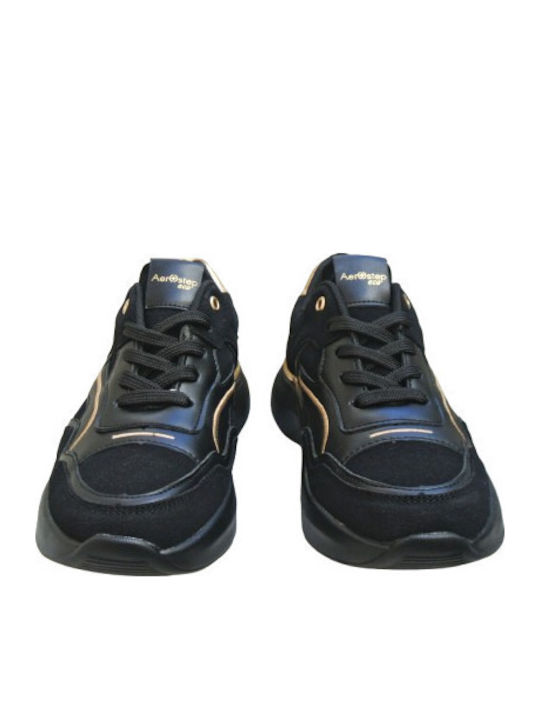 Γυναικεία Ανατομικά Sneakers Μαύρα