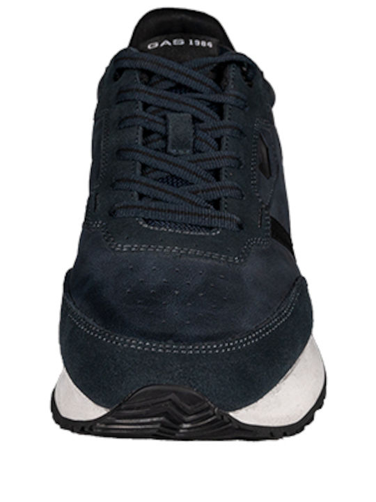 Gas Bărbați Sneakers Dark blue