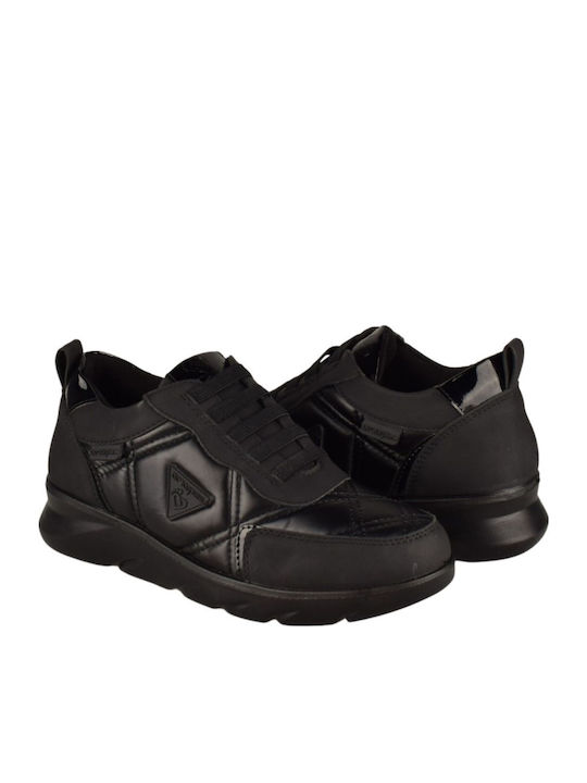 Damen Anatomisch Sneakers BLACK