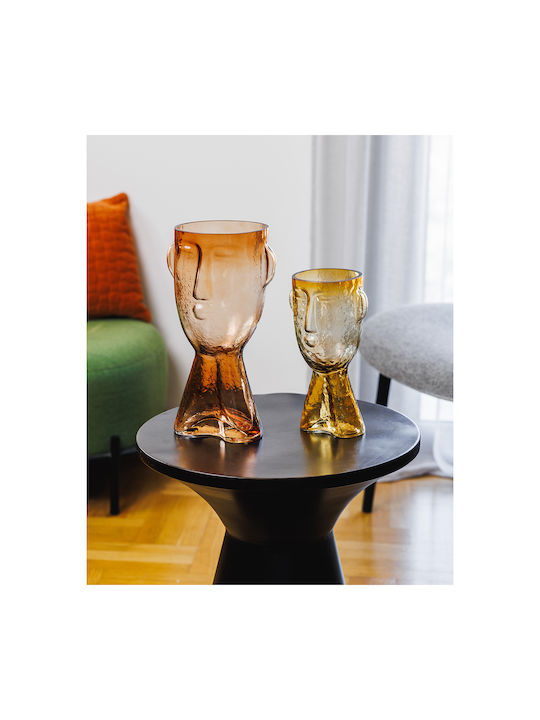 Koart Decorative Vase Dune Orange 12x11.5x23.5cm