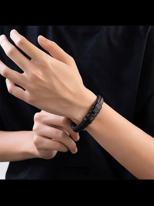 One Bracelet made of Leather