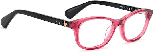 Kate Spade Kindlich Kunststoff Brillenrahmen Rosa S0385697