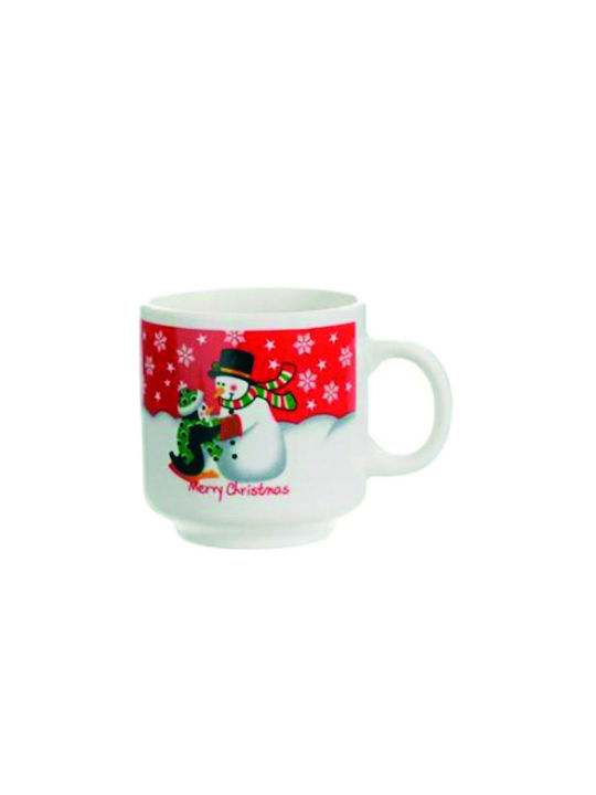 Weihnachtliche Becher Keramik Rot Weihnachtlich Becher Keramik Rot