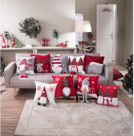 Teoran Weihnachtsdekorative Kissen Kopfkissenbezug Weiß Teoran Weihnachtsdekorative Kissen Kopfkissenbezug Weiß