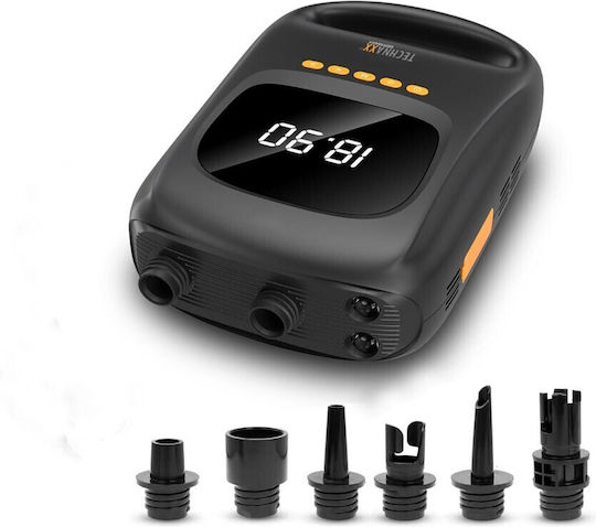 Technaxx Elektrische Pumpe für Aufblasbare 12V / 5V Schwarz