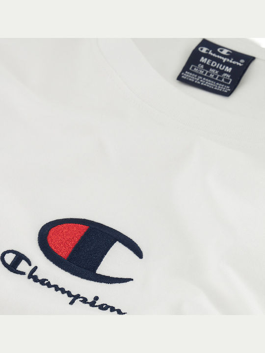 Crewneck Tricou Alb